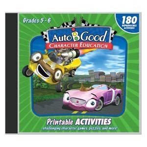 Auto-B-Good Printable Activities CD for Video Vol. 1-12 (Grades K-2) - Live  Wire Media