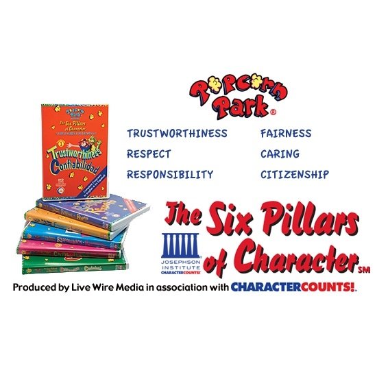 Popcorn Park Six Pillars Of Character Elementary Mindfulness Sel Character Ed Video Series Live Wire Media